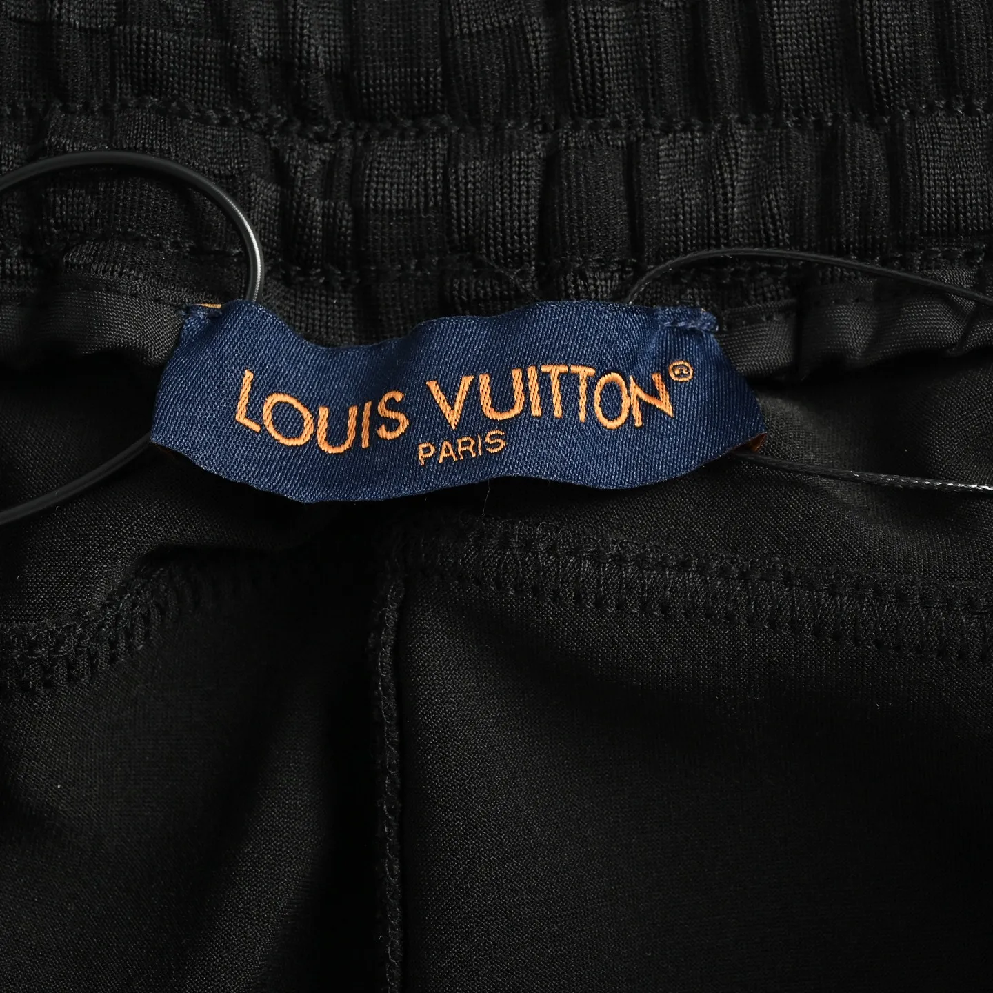 Louis Vuitton/Louis Vuitton logo checkerboard pocket zipper trousers